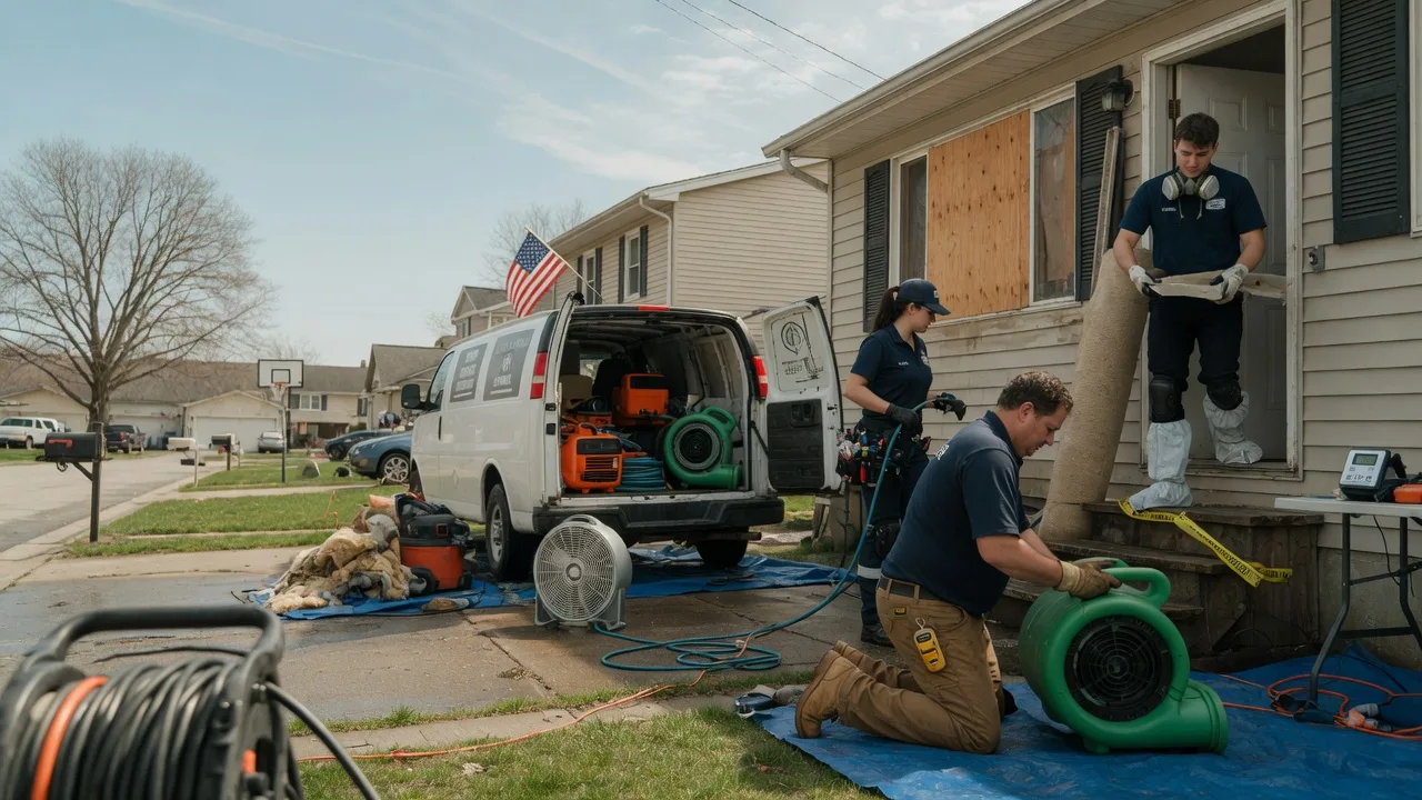 Water Damage Restoration in Gilman, IA near me